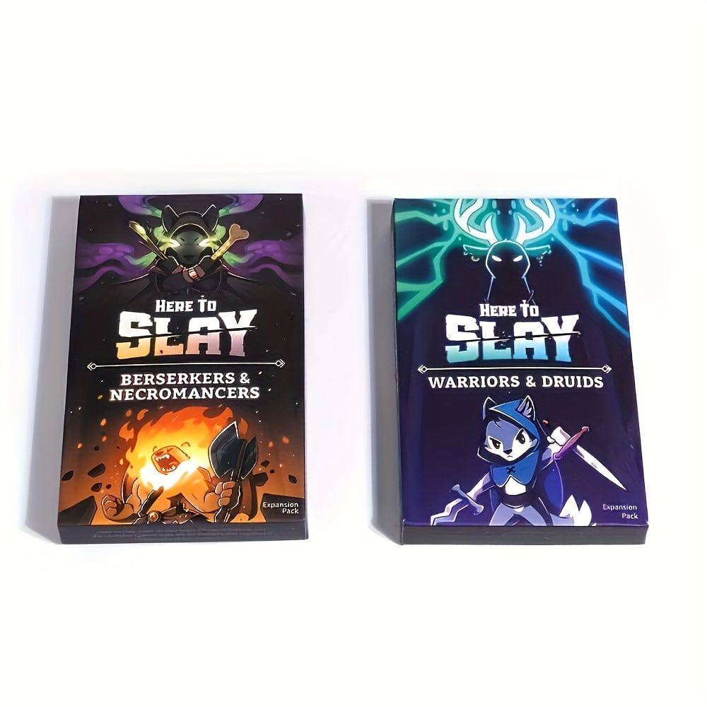 Here To Slay Complete Game Set with Expansion - Perfect for Holiday Gatherings and Gaming Gifts