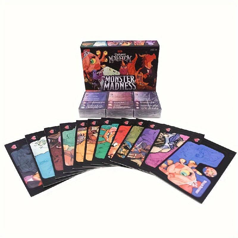 Dungeons & Dragons Dungeon Mayhem: Monster Mayhem Standard Edition - Exciting Role Play Board Game for Ages 14+, 1 Set