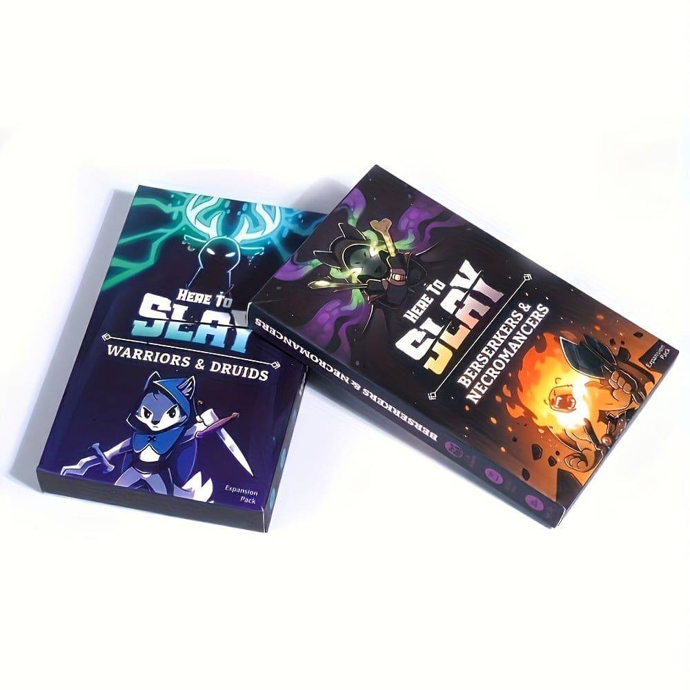 Here To Slay Complete Game Set with Expansion - Perfect for Holiday Gatherings and Gaming Gifts