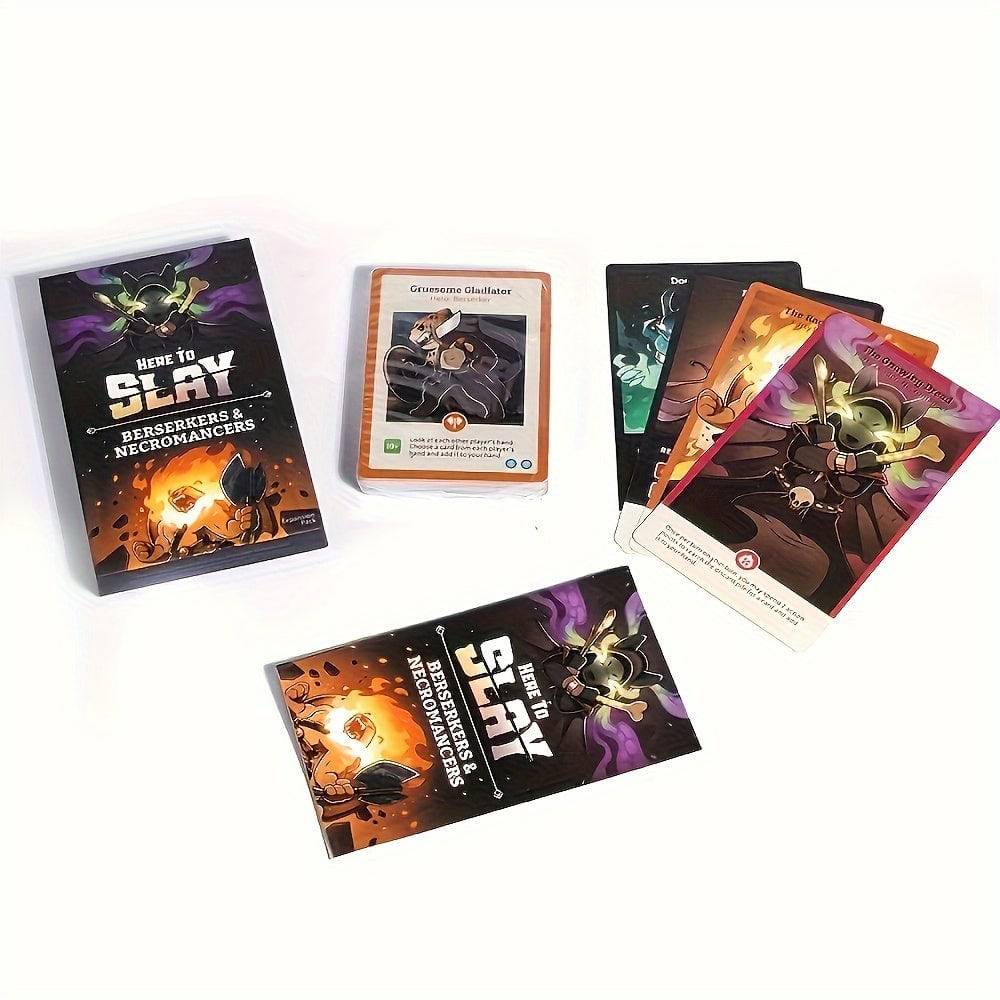 Here To Slay Complete Game Set with Expansion - Perfect for Holiday Gatherings and Gaming Gifts