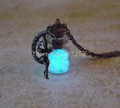 12pcs Fantasy Glow-in-the-Dark Fairy Charm Necklaces – Enchanting Jewelry Set - The Adventurer's Chest