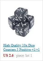 1set Double-colors Polyhedral Dice Complete Set of D20 D12 D10 D% D8 D6 D4 for TRPG/DND Dice Games - The Adventurer's Chest