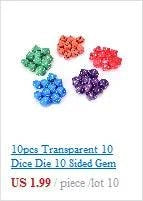 1set Double-colors Polyhedral Dice Complete Set of D20 D12 D10 D% D8 D6 D4 for TRPG/DND Dice Games - The Adventurer's Chest