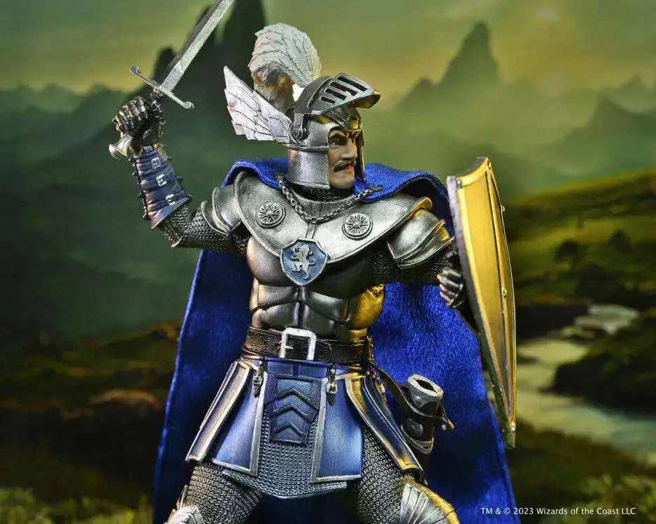 NECA Dungeons & Dragons 7-Inch Action Figure - Fortress Knight Agent Edition Model Toy