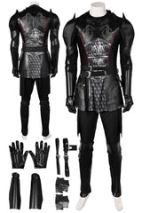 Daemon Fantasy Costume Set for Men - Dragon Roleplay Outfit with Accessories for Halloween and Carnivals