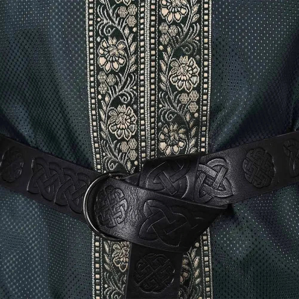 Aegon Targaryen Fantasy Costume for Men - Medieval Robe and Belt Set for Halloween and Cosplay Events