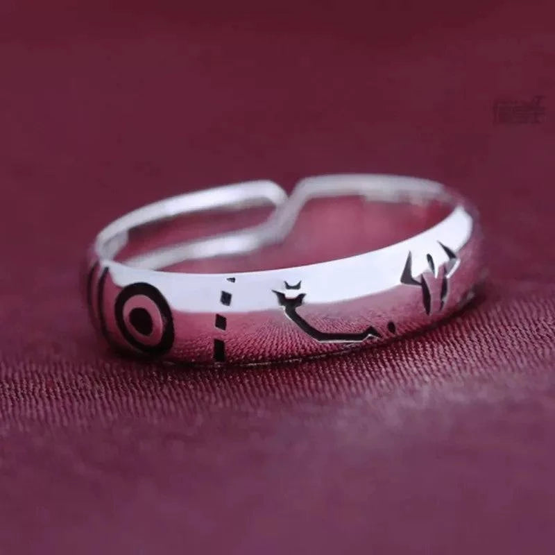 Jujutsu Kaisen Ryomen Sukuna and Itadori Yuji Adjustable Metal Cosplay Ring - Unisex Jewelry Prop Gift