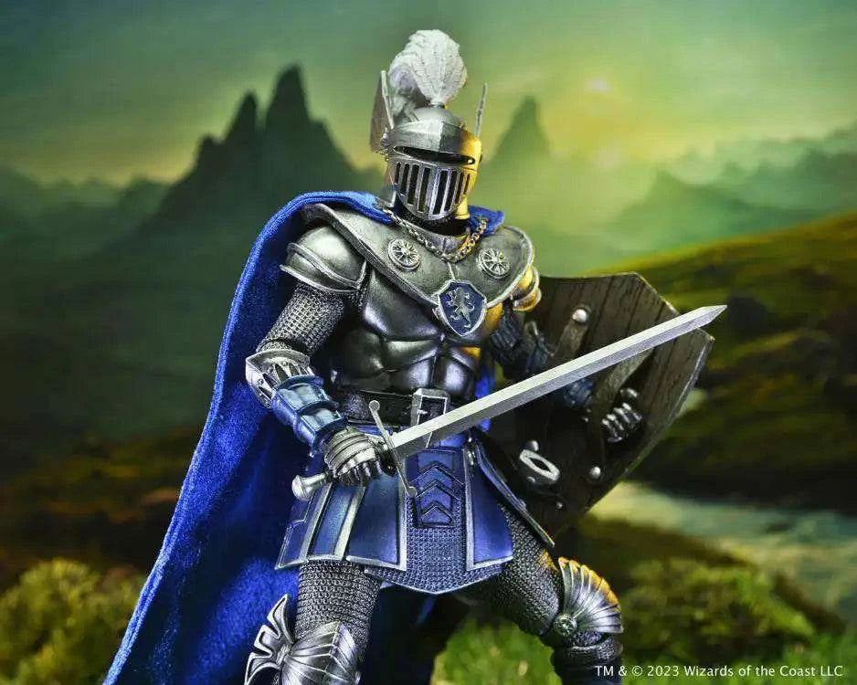 NECA Dungeons & Dragons 7-Inch Action Figure - Fortress Knight Agent Edition Model Toy