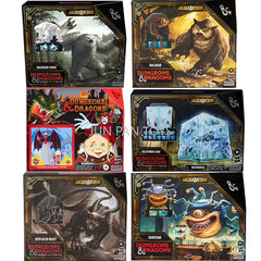 Dungeons & Dragons Golden Archive Collectible Figures: Owlbear, Displacer Beast & Xanathar Action Figures