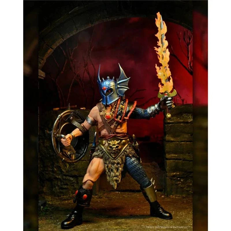 NECA Dungeons and Dragons War Duke 7-Inch Action Figure - Anime Model Statue for Collectors