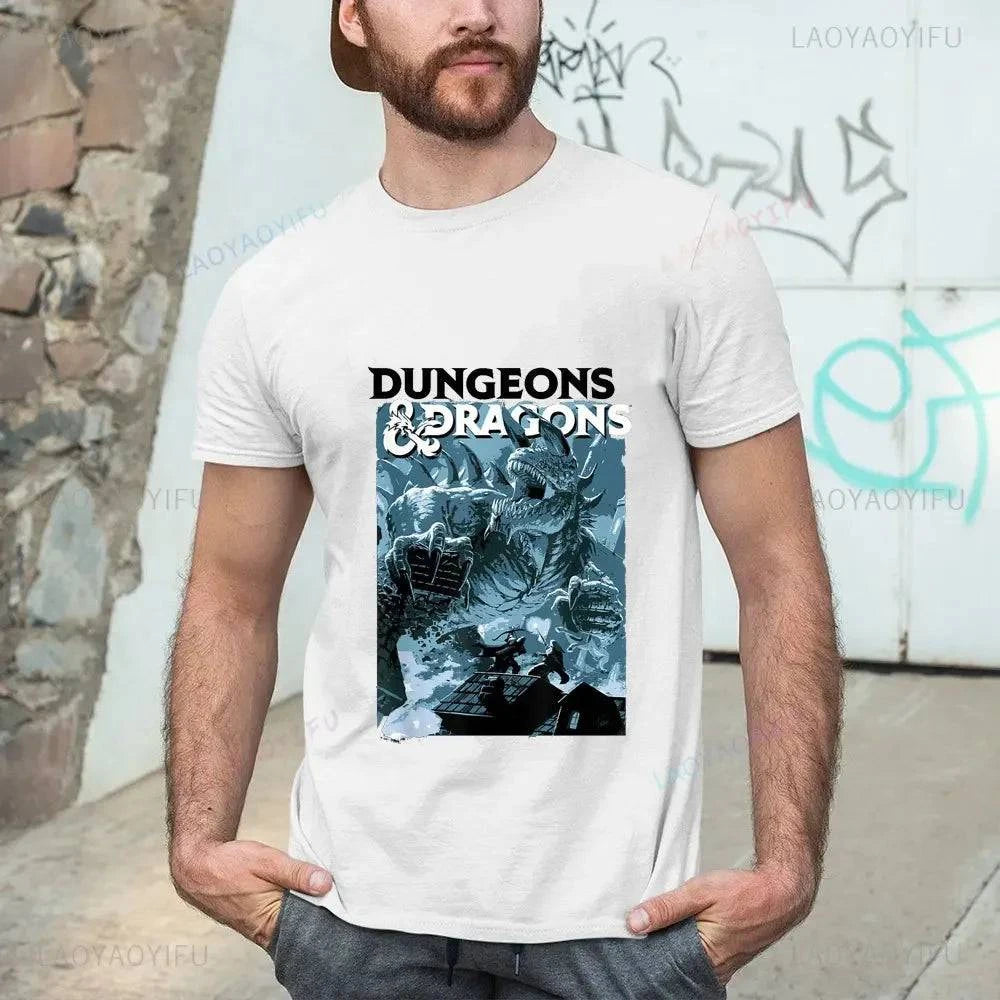 Dungeon Master’s Battle Gear: Fantasy RPG Swords T-Shirt for Gamers - 100% Cotton Graphic Tee - The Adventurer's Chest