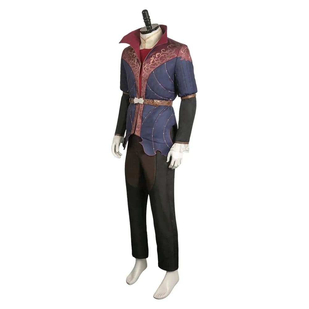 Astarion Medieval Fantasy Cosplay Costume Set for Men - Baldur's Gate Halloween Outfit