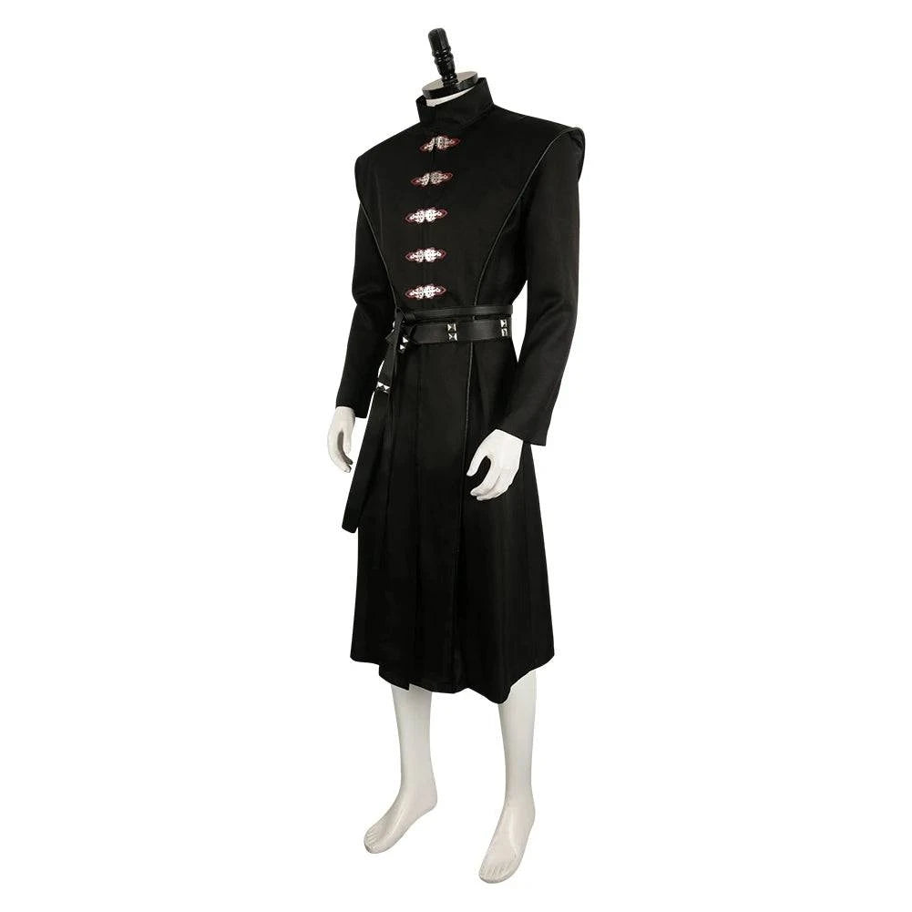 Aegon Targaryen Fantasy Costume for Men - Medieval Robe and Belt Set for Halloween and Cosplay Events