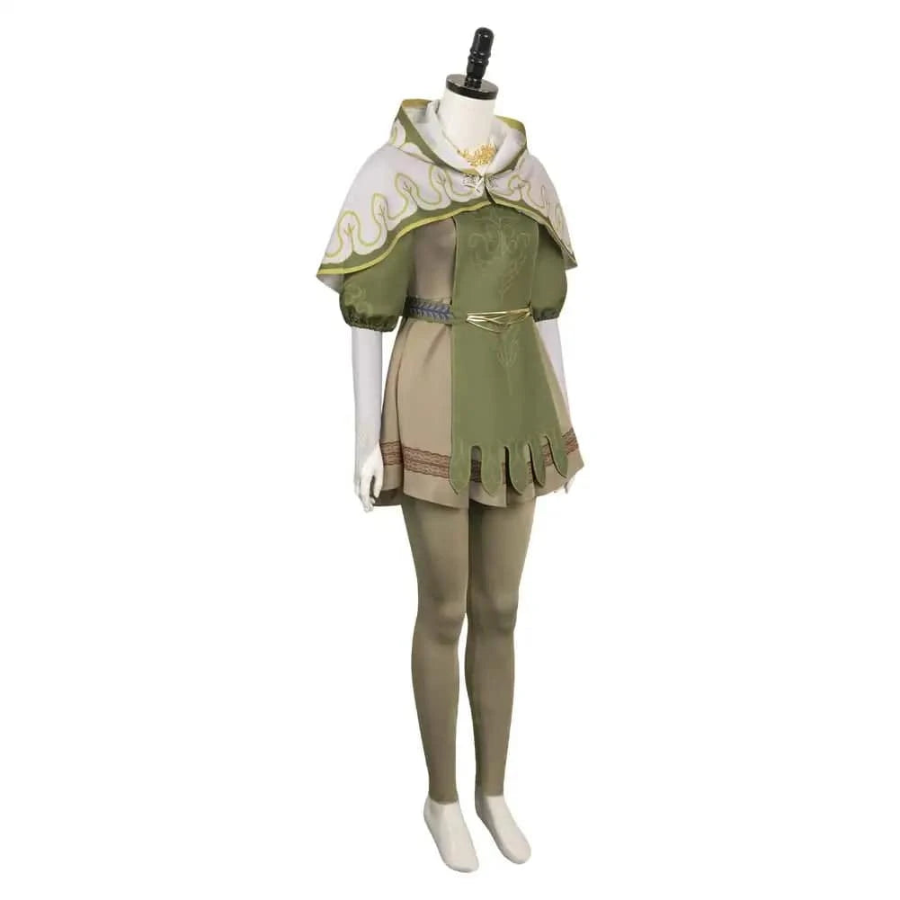 Doireann Cosplay Costume from Dragon Cos Dogma - Mage Archer Fantasy Outfit for Adults with Accessories for Halloween and Parties