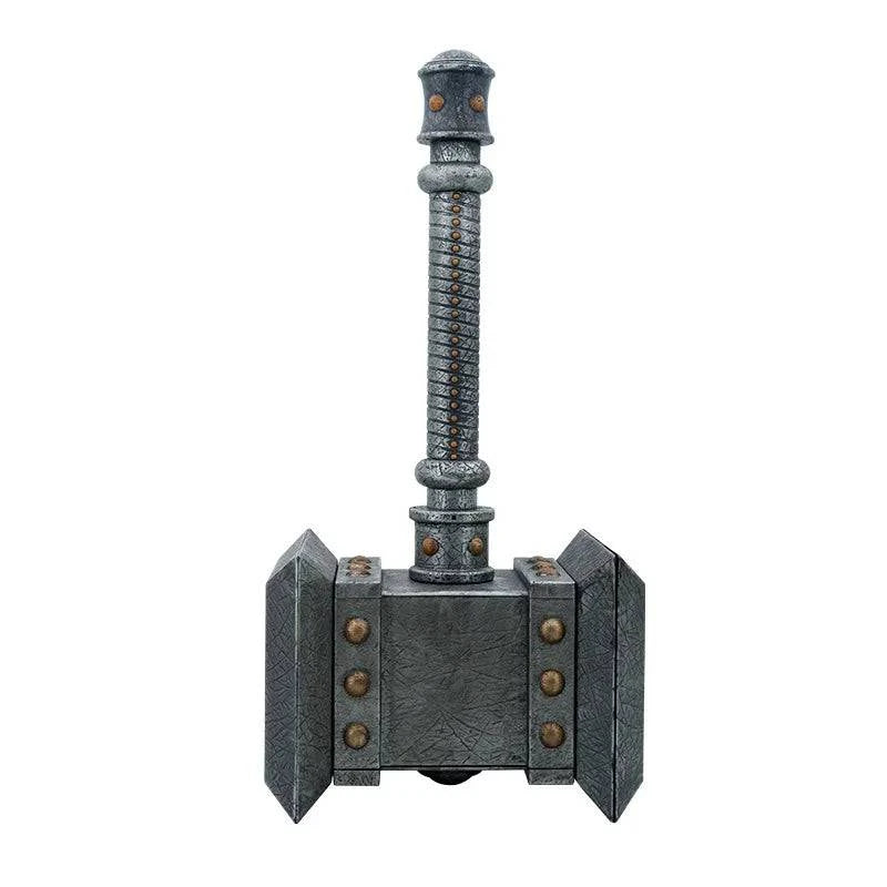 53CM Doomhammer Fantasy Cosplay Prop Hammer - Perfect Birthday Gift for Fans