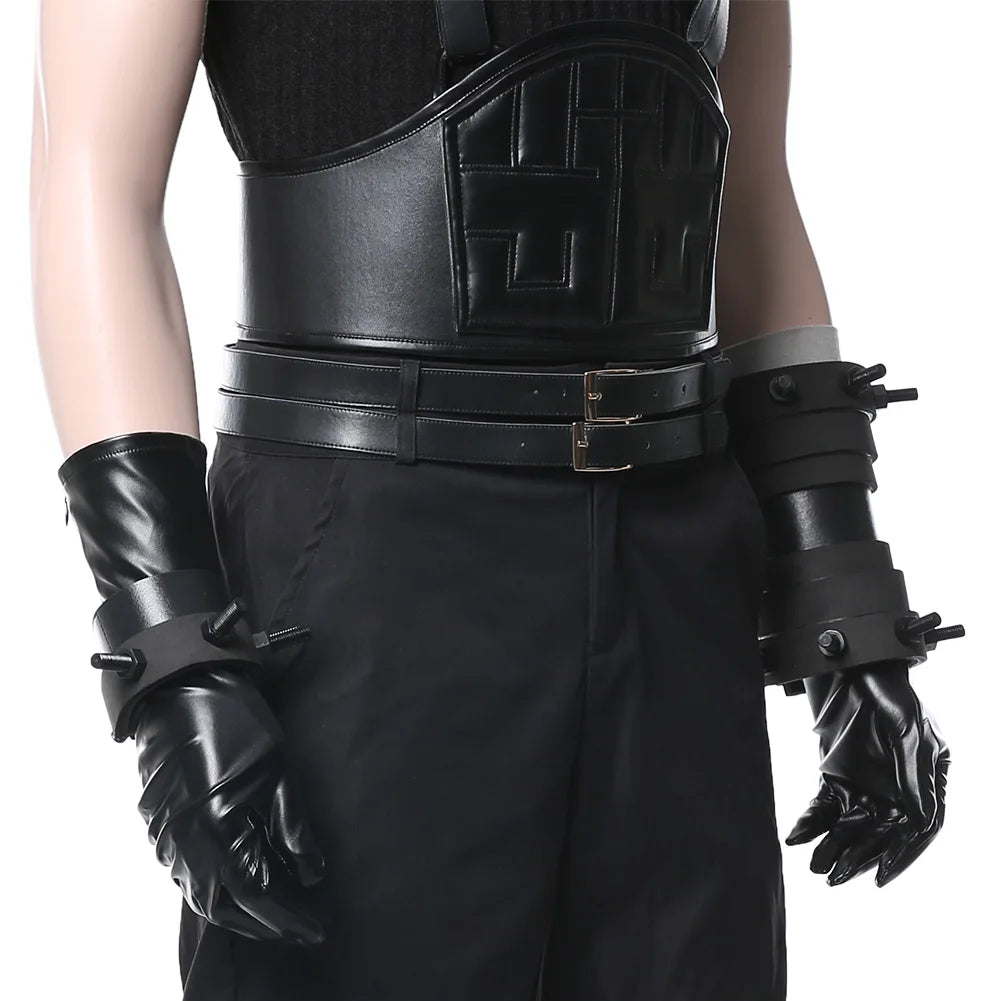 Final Fantasy VII Cosplay Costume - Cloud Strife, Zack, and Clive Rosfield Outfit for Men - Halloween Disguise Suit