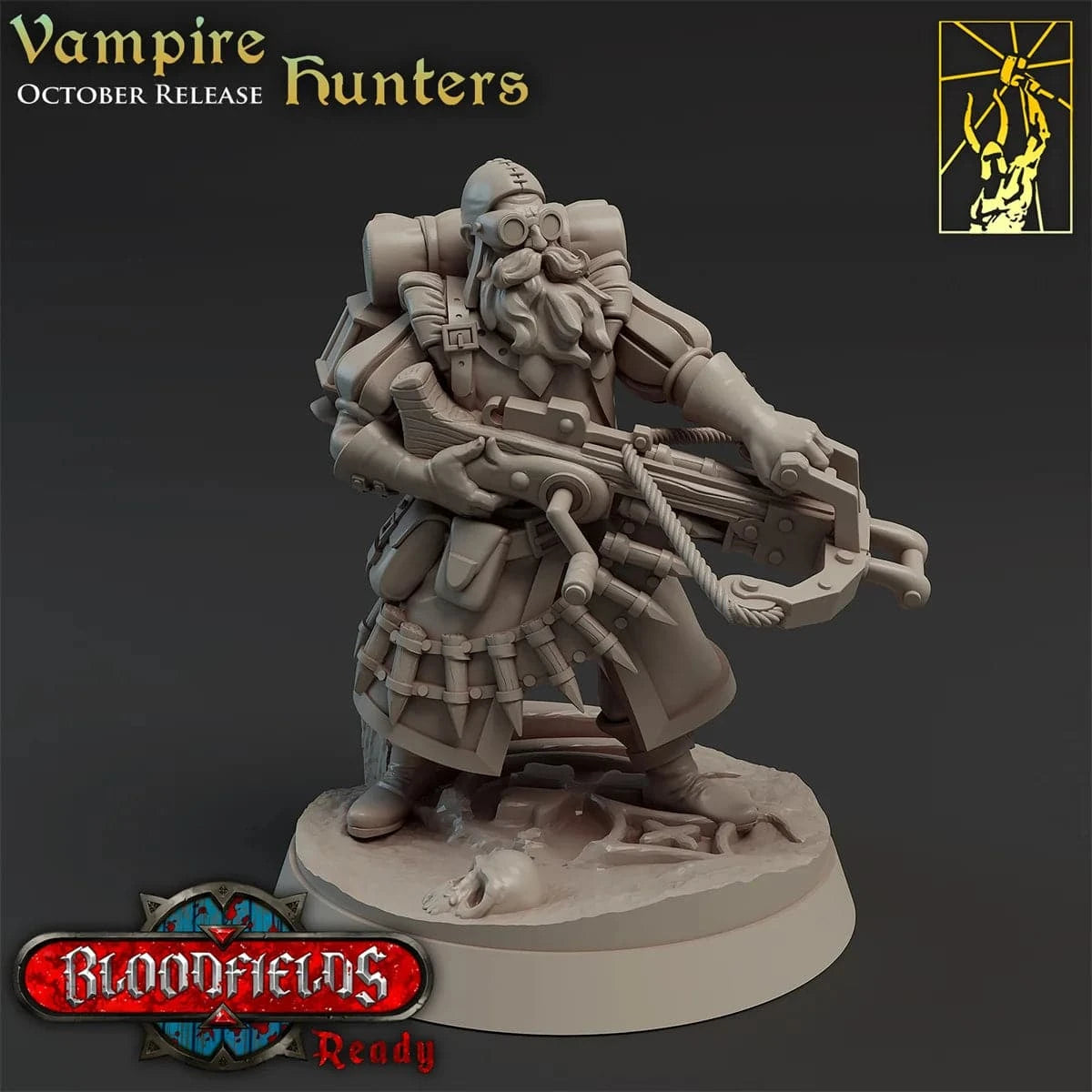 Fantasy Battle Chess Model: Hunter of Elves, Dwarfs, Werewolves, and Dragons for DND Team Play