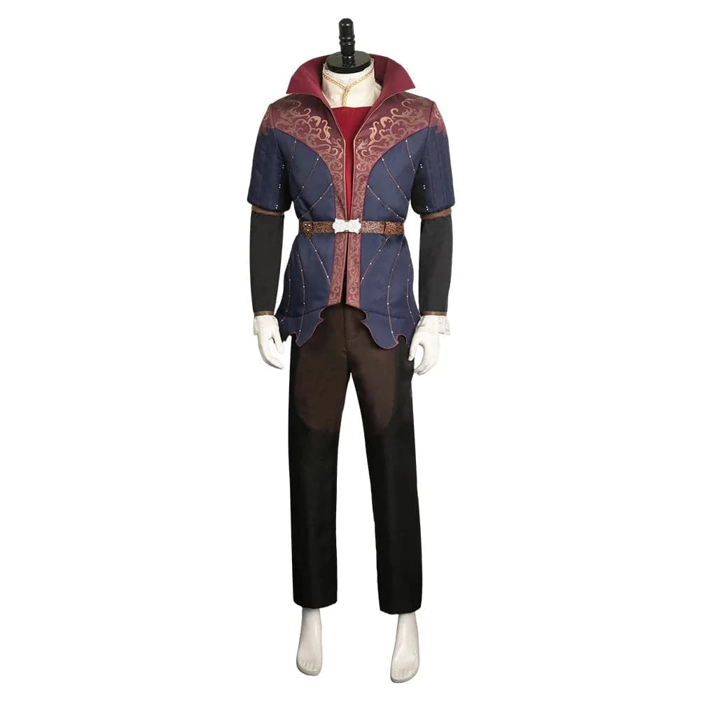 Astarion Medieval Fantasy Cosplay Costume Set for Men - Baldur's Gate Halloween Outfit