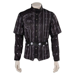 Astarion Cosplay Costume Set for Halloween and Carnival - Men's Roleplay Outfit with Top and Belt