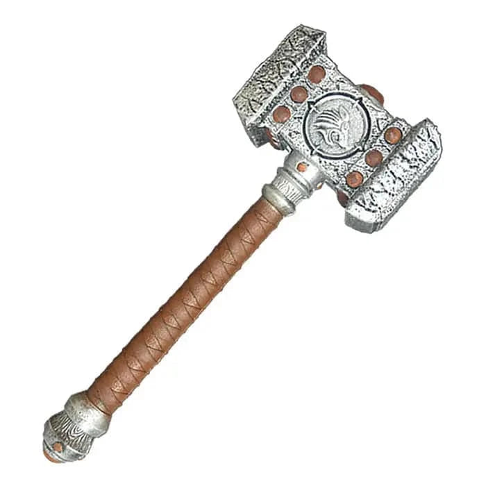 55cm Thrall Doomhammer Replica - Cosplay Weapon for Kids, Anime Costume Party Prop