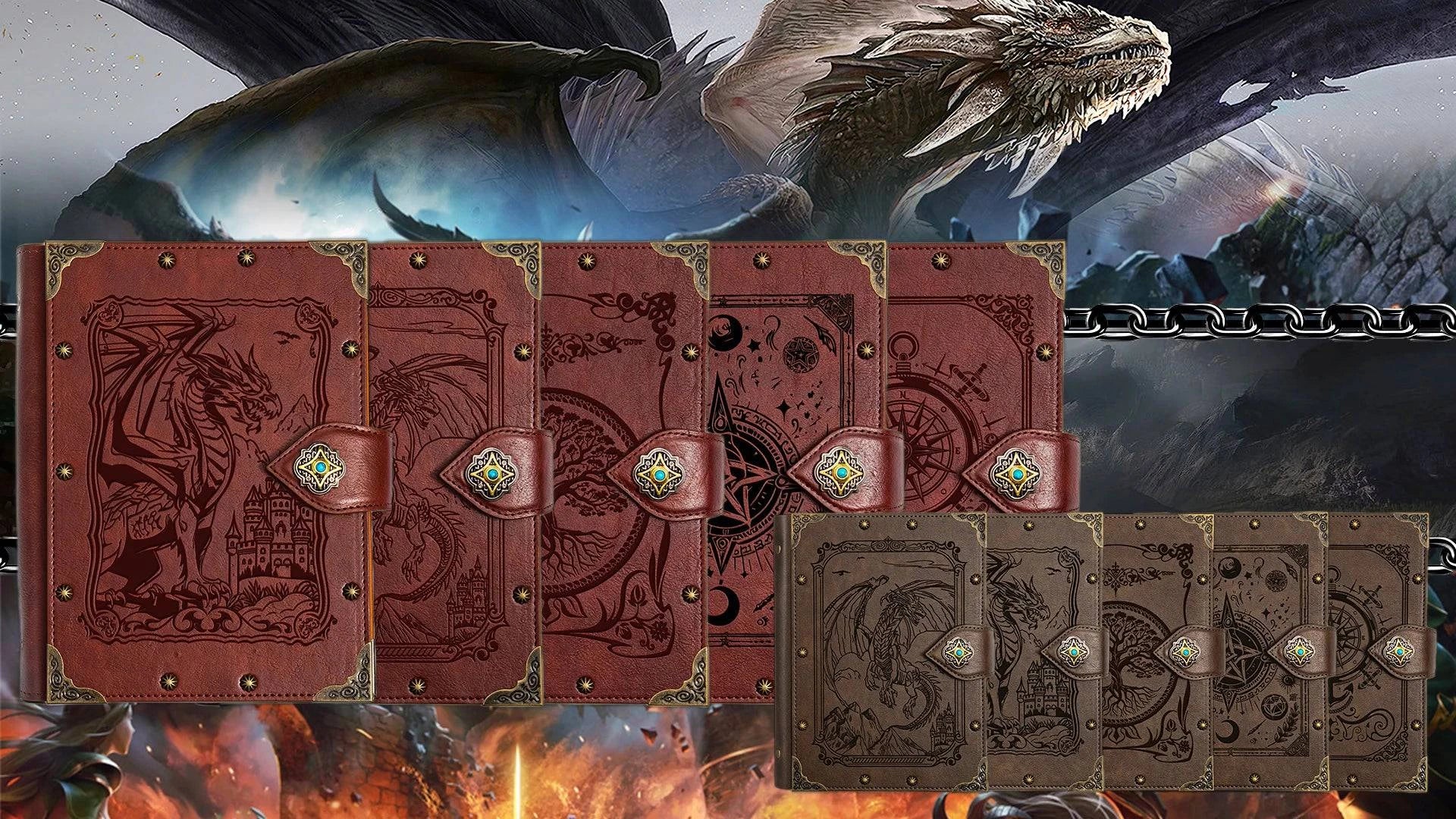 Fantasy Dragon-Themed Notebook/Journal: Perfect Gift for DND Dungeon Masters and Players - The Adventurer's Chest