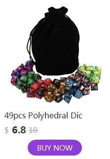 1set Double-colors Polyhedral Dice Complete Set of D20 D12 D10 D% D8 D6 D4 for TRPG/DND Dice Games - The Adventurer's Chest