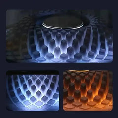 Elegant Bluetooth Desktop Speaker with 5 Sound Units, HIFI Stereo Surround, Powerful Subwoofer, and Enchanting LED Light Effects