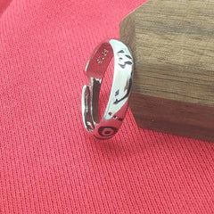 Jujutsu Kaisen Ryomen Sukuna and Itadori Yuji Adjustable Metal Cosplay Ring - Unisex Jewelry Prop Gift