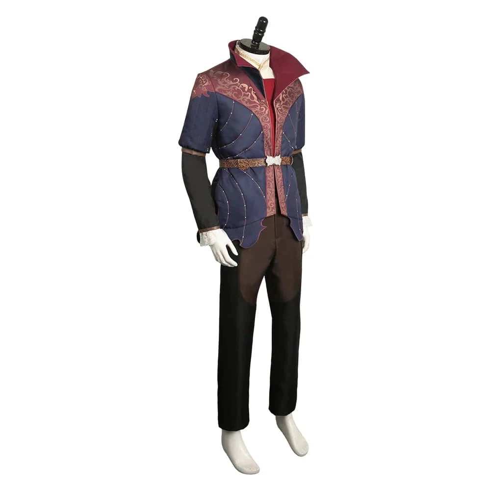 Astarion Medieval Fantasy Cosplay Costume Set for Men - Baldur's Gate Halloween Outfit