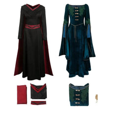 Alicent Rhaenys Inspired Fantasy Dress Cosplay Costume for Women - Perfect for Halloween, Carnivals, and Movie Events