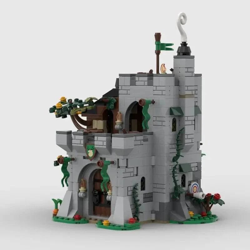 Medieval Forestmen Outpost Building Set - 627pcs Creative MOC Building Blocks for Kids' Birthday Gift