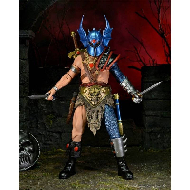 NECA Dungeons and Dragons War Duke 7-Inch Action Figure - Anime Model Statue for Collectors