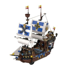 Medieval Pirate Ship Building Block Model - 1287pcs MOC Gift Toy Puzzle Set