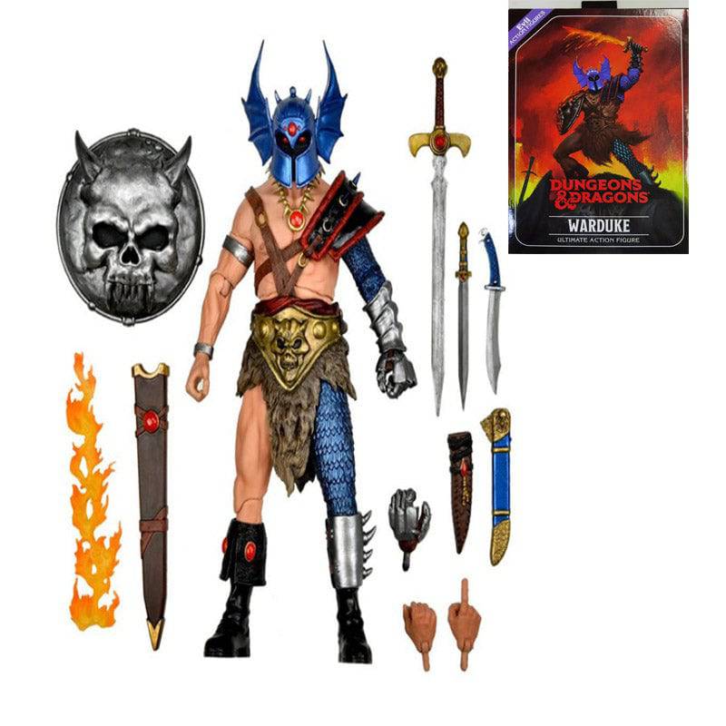 NECA Dungeons and Dragons War Duke 7-Inch Action Figure - Anime Model Statue for Collectors