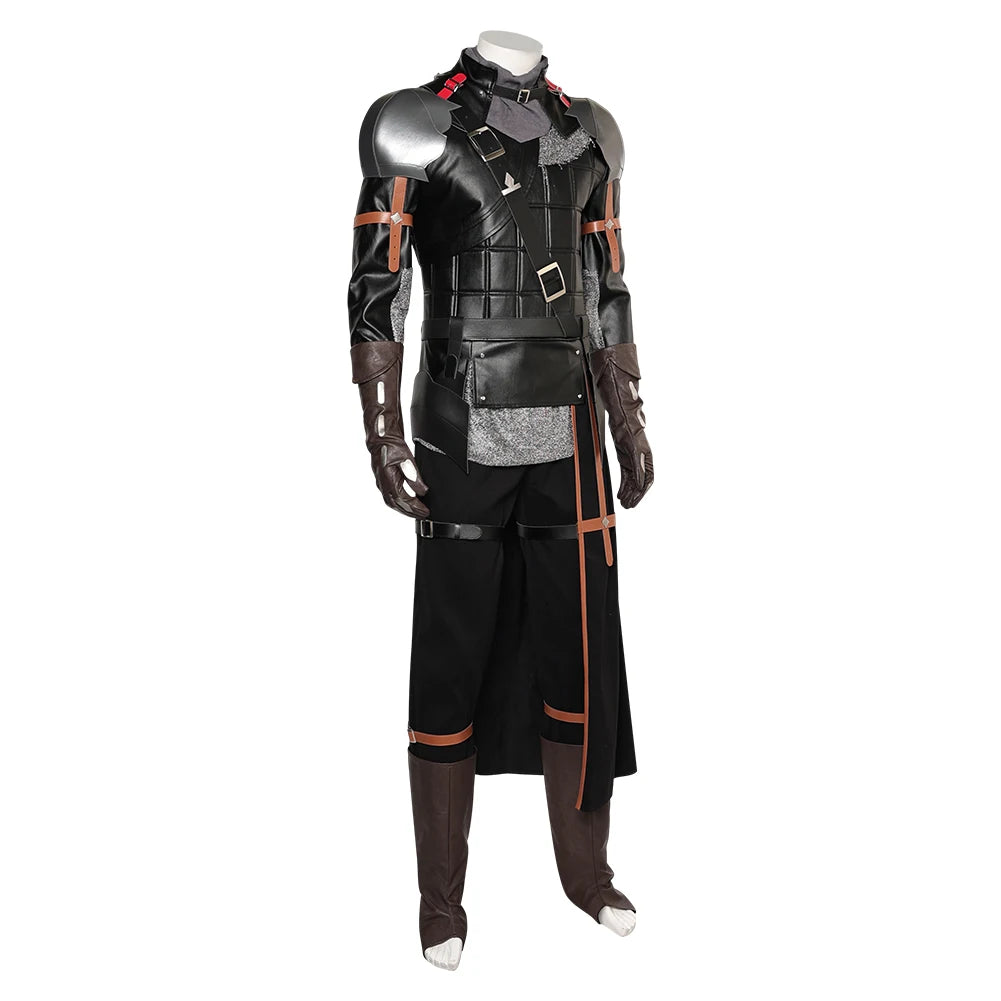 Final Fantasy VII Cosplay Costume - Cloud Strife, Zack, and Clive Rosfield Outfit for Men - Halloween Disguise Suit