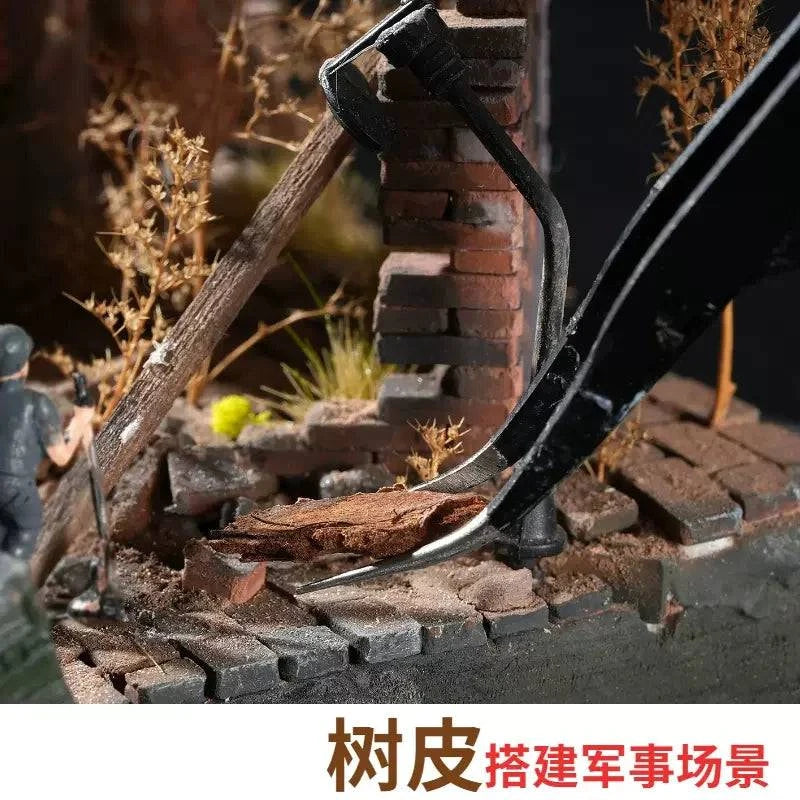 20g DIY Realistic Mountain Rock Bark Model for Diorama Scene Building and Layout