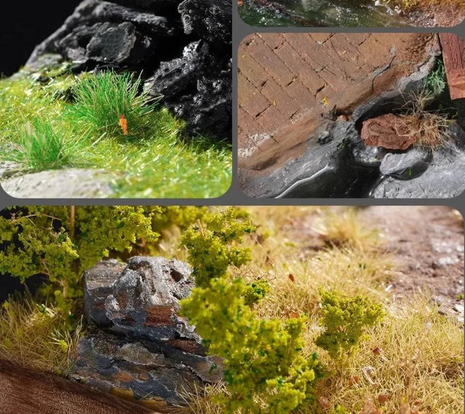 20g DIY Realistic Mountain Rock Bark Model for Diorama Scene Building and Layout