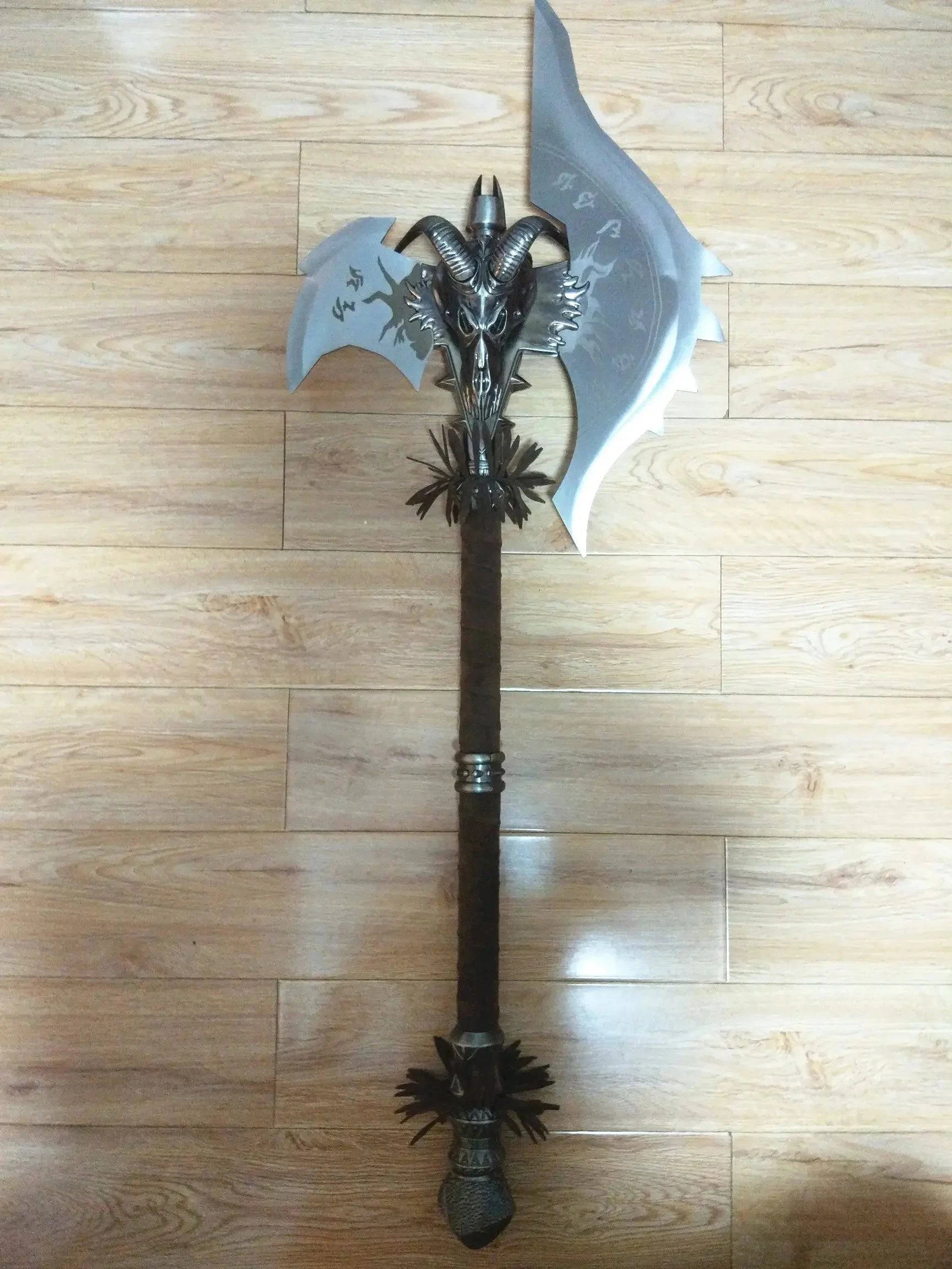 110cm Shadowmourne Axe Replica - Lich King Arthas Frostmourne Weapon for Cosplay and Costume Parties