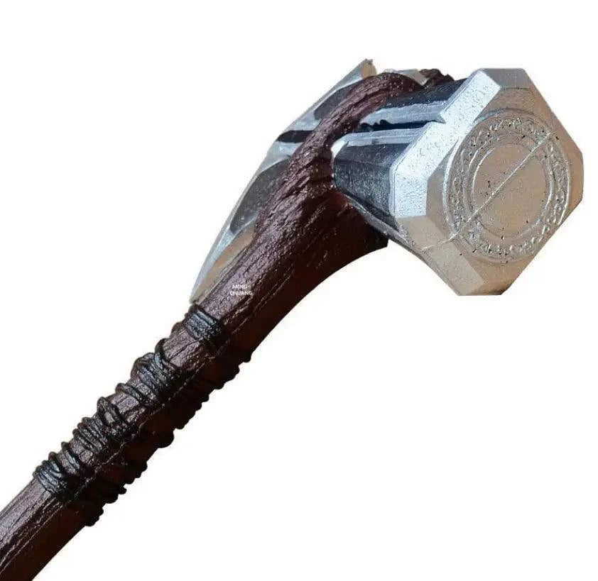 73cm Thor Axe and Thunder Hammer PU Toy for Movie Role Play Cosplay - Decorative Props Model