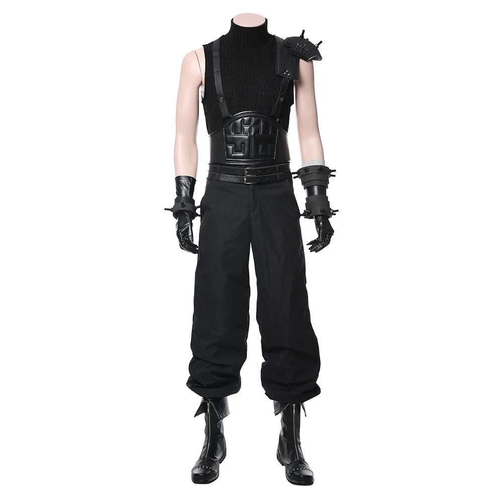 Final Fantasy VII Cosplay Costume - Cloud Strife, Zack, and Clive Rosfield Outfit for Men - Halloween Disguise Suit