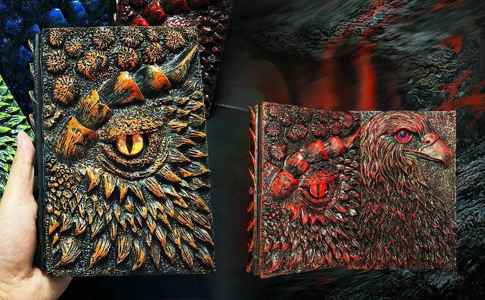 Dungeons & Dragons 3D Embossed Journal - Refillable Adventure Notebook for Gamers and DMs - The Adventurer's Chest