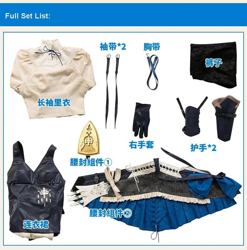 Customizable Final Fantasy XVI Jill Warrick Cosplay Costume Full Set for Anime Fans and Halloween Events