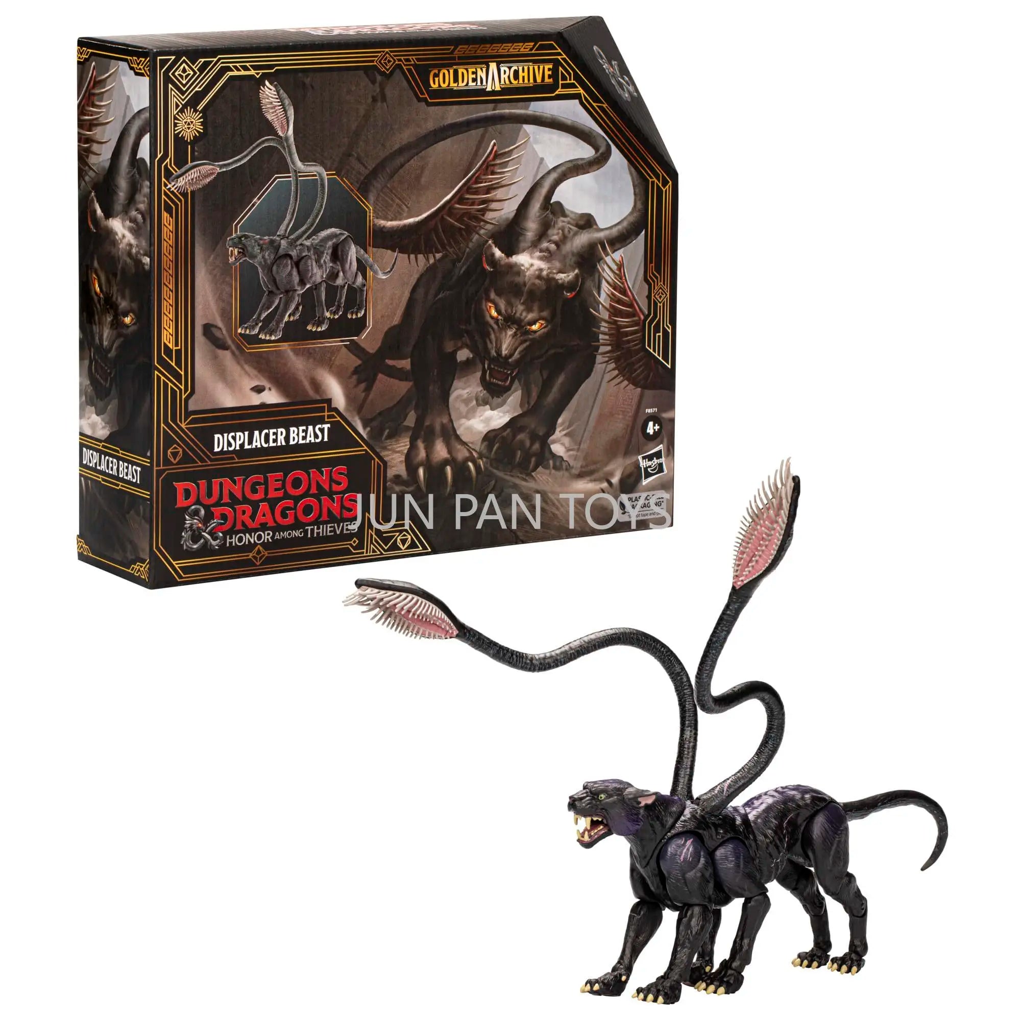 Dungeons & Dragons Golden Archive Collectible Figures: Owlbear, Displacer Beast & Xanathar Action Figures