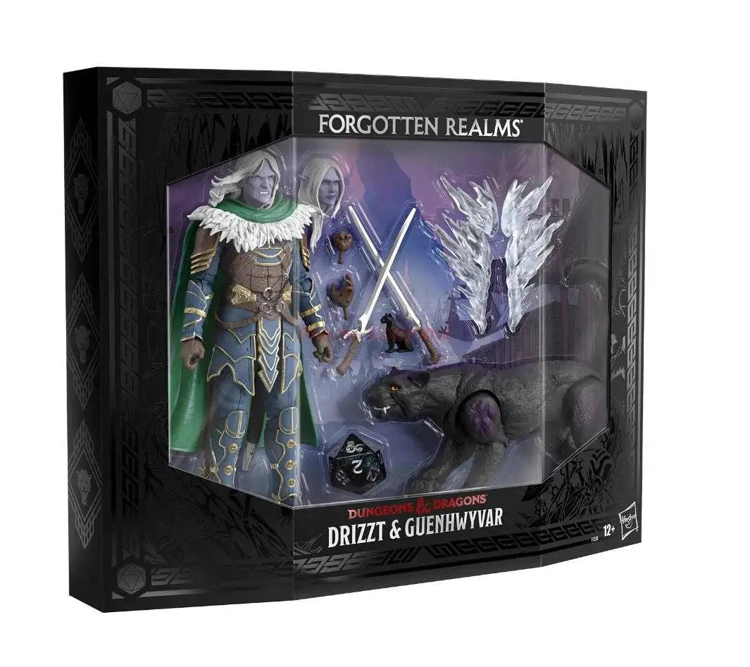 Limited Edition 6-Inch Trister Black Panther Action Figure Set - Dragon and Dungeon Collection