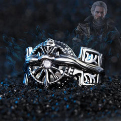 Final Fantasy XV Regis Lucis Caelum Adjustable Cosplay Ring - Unisex Jewelry Gift