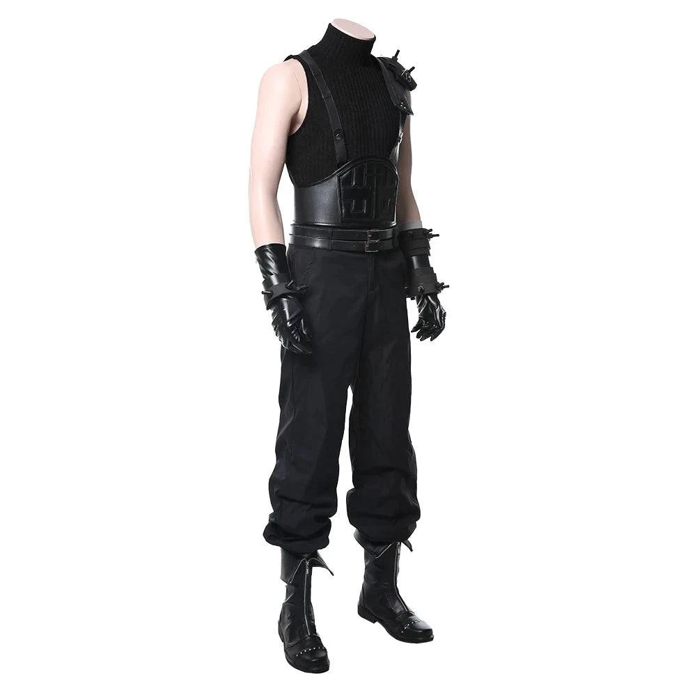 Final Fantasy VII Cosplay Costume - Cloud Strife, Zack, and Clive Rosfield Outfit for Men - Halloween Disguise Suit