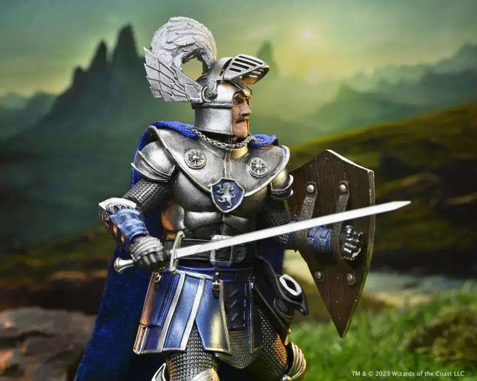 NECA Dungeons & Dragons 7-Inch Action Figure - Fortress Knight Agent Edition Model Toy