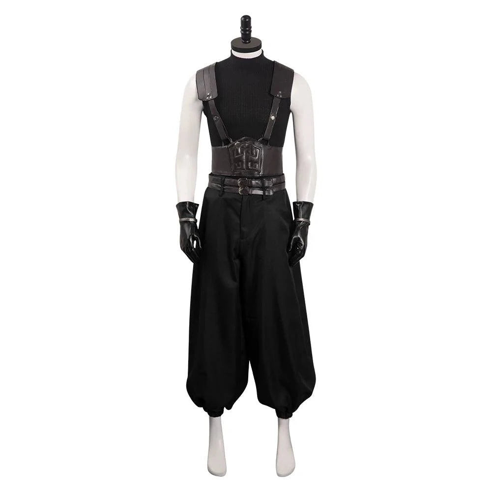 Final Fantasy VII Cosplay Costume - Cloud Strife, Zack, and Clive Rosfield Outfit for Men - Halloween Disguise Suit