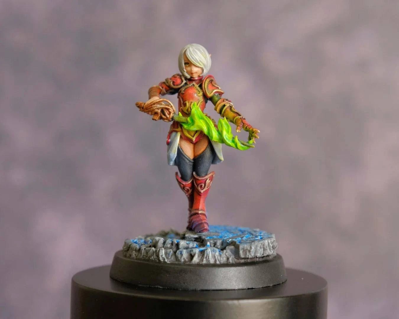 Anime-Inspired Dungeons & Dragons Miniature Chess Pieces for Tabletop Gaming