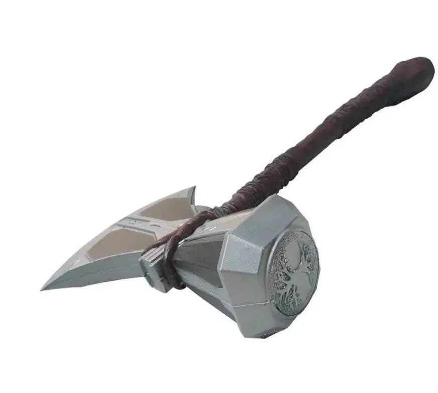 73cm Thor Axe and Thunder Hammer PU Toy for Movie Role Play Cosplay - Decorative Props Model